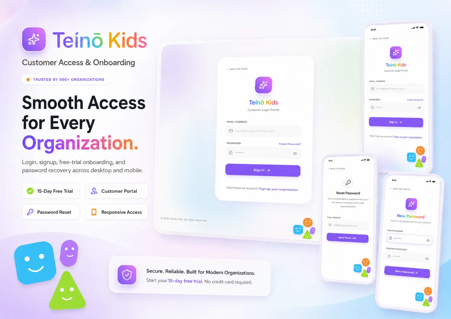 TeinoKids classroom roster with allergy alerts and guardian info